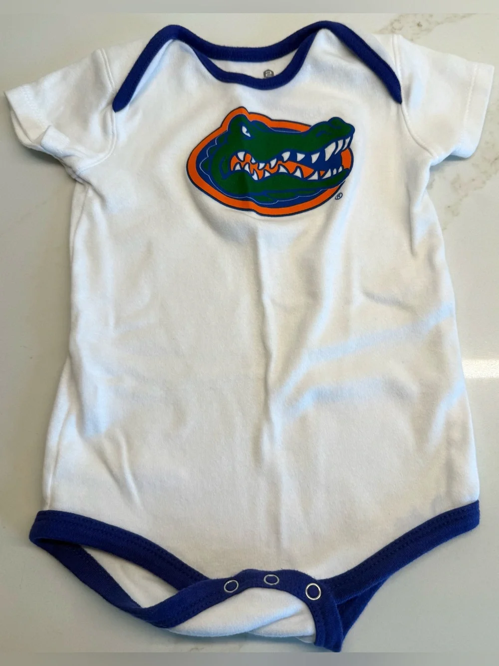 Florida Gators 3 Pc Baby Bodysuit Bundle 24M Football Onesies